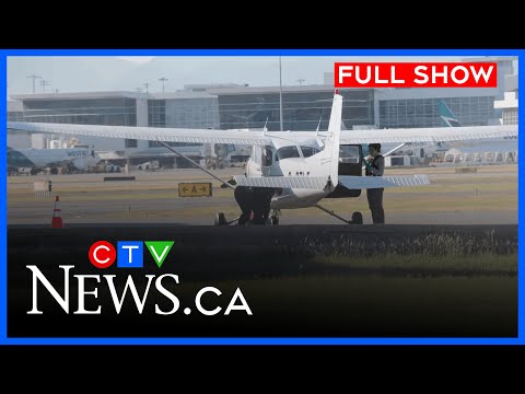 'Hijacked' plane grounds