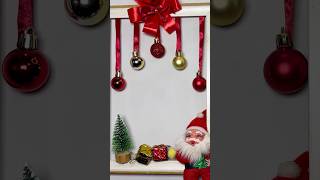 DIY Christmas Frame Decor 🎄 | Easy Festive Wall Hanging