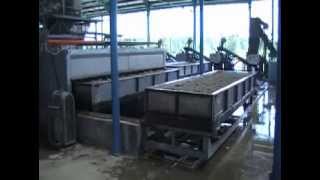 crumb rubber processing line