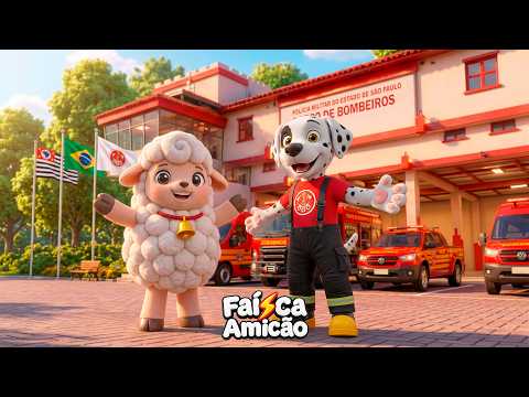 Bellinha, a Ovelhinha - Faísca AmiCÃO (Clipe Oficial) @CorpodeBombeirosSP @fundabombrasil