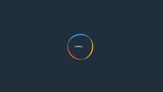 Amazing Easy Page Loading Animation Using Only HTML & CSS