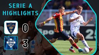 Lecce - Como | 0-3 | Highlights | Serie A 2024-25 | lecce como
