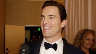 Famous Matt Bomer Backstage at 72nd Golden Globes Net Worth
