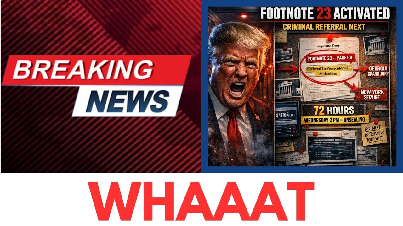 1 MIN AGO: Explosive Ruling as Supreme Court Destroys Trump's Final Defense!