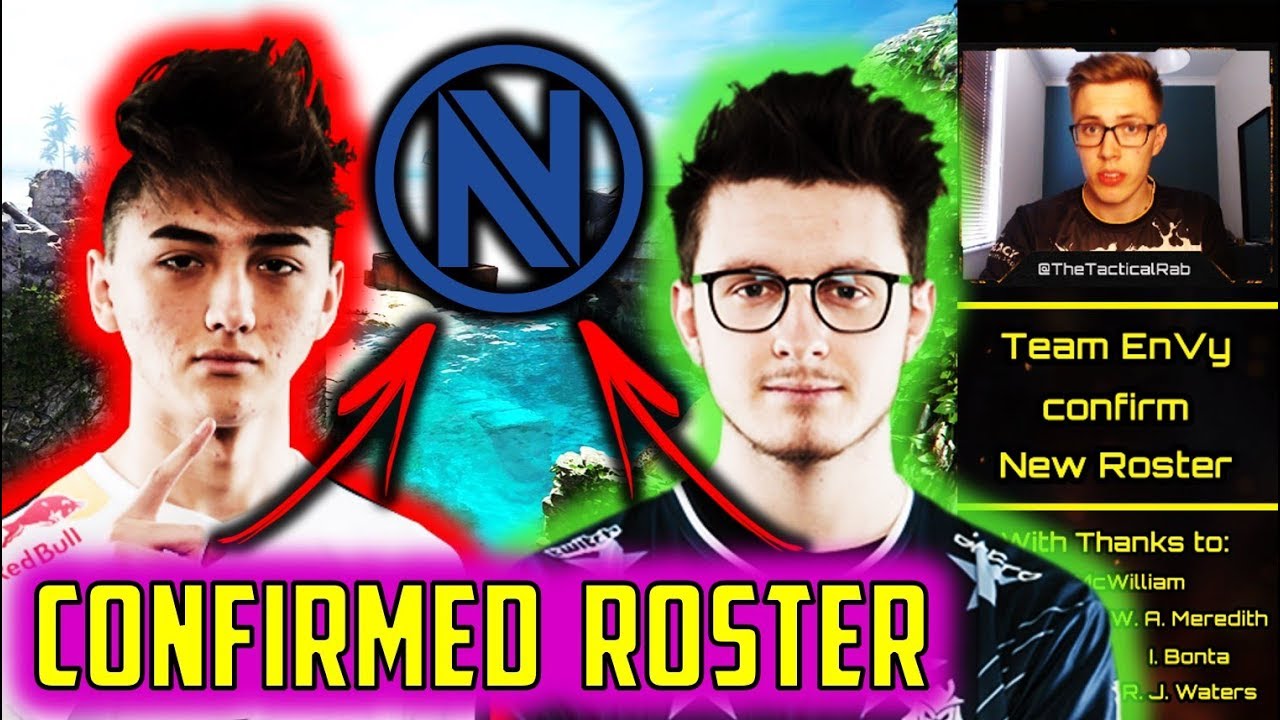 NEW Team EnVy Roster CONFIRMED! | Apathy to EG Again! | CWL Pro ...