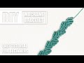 Green Leaf Around Macrame Bracelet | Easy Tutorial for Beginners