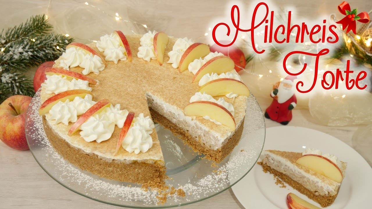 Anzeige Rezept Milchreis Torte Winterliche Mit Gewinnspiel Auf Youtube Einen Schonen 1 Ad Lebensmittel Essen Weihnachtsrezepte 