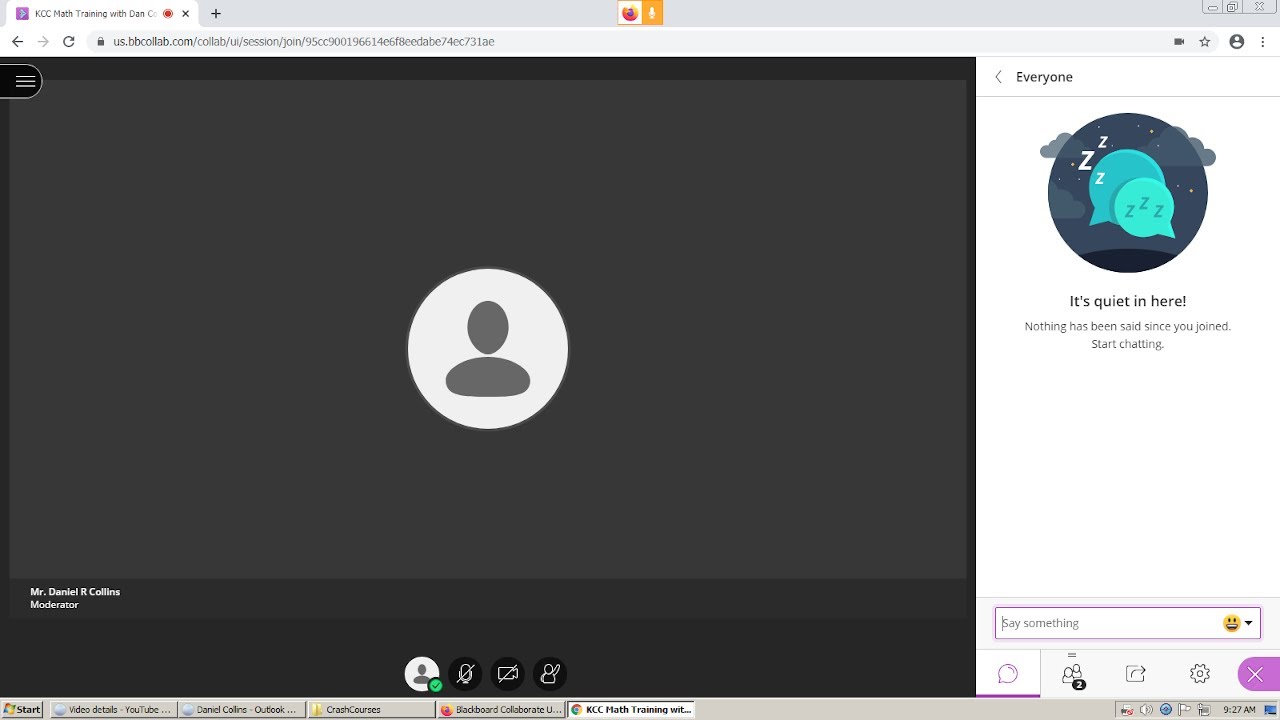 Blackboard Collaborate Guest Chat Access YouTube