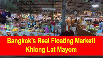 Khlong Lat Mayom Floating Market – A True Local Bangkok Experience!