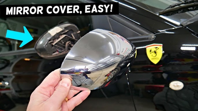 FIAT 500 SIDE MIRROR REPLACEMENT REMOVAL, LEFT RIGHT SIDE VIEW MIRROR 