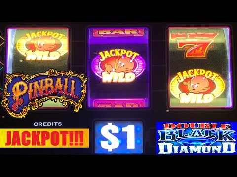 JACKPOT! Smokin Hot Stuff + Double Red Hot 777 + Pinball + Double Black Diamond Slots!