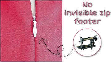 How to fix an invisible zip without the invisible zip footer