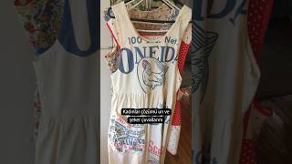 Çuvaldan Kıyafet Yapılırdı