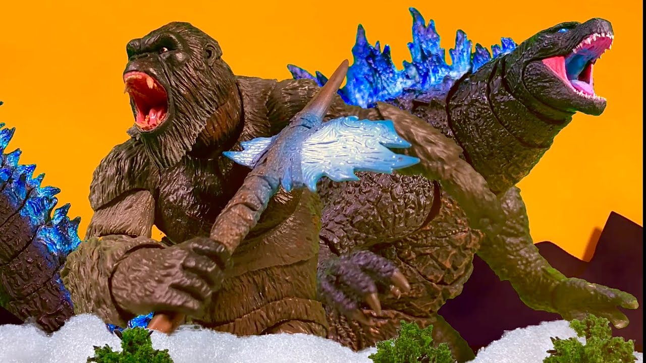 Godzilla x Kong vs Skar King TRAILER Stop-Motion Film