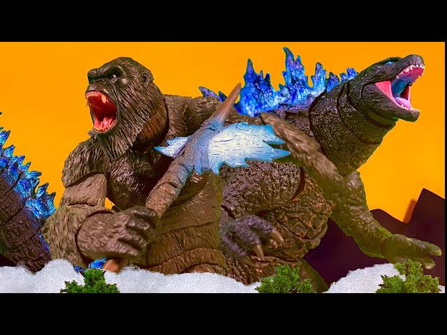 Godzilla x Kong:  The New Empire | PART 1 | Stop-Motion Battle class=