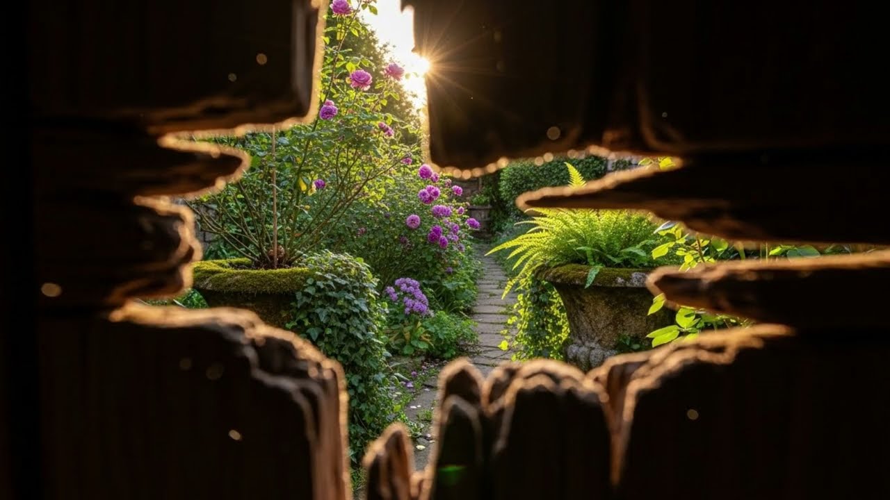 낡은 문틈 사이로 1