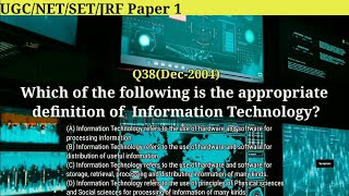 #SmartStudy | Q.38) Dec 2004 | Solved Question Papers (For All -UGC/NET/SET/JRF Paper 1) screenshot 4