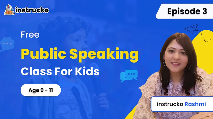 Public Speaking for Kids | Body Language & Storytelling | Episode 3 | Ages 9–11 | @instrucko