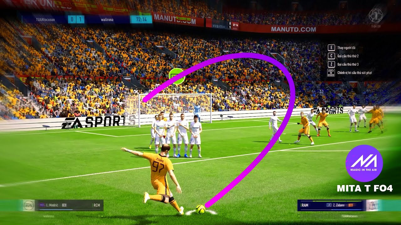 FIFA ONLINE 4 🔥 KHI CẦU THỦ HÓA THÂN THÀNH PICASSO | TỔNG HỢP ĐÁ PHẠT ĐẸP MẮT