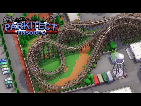 Parkitect: Big Wooden Coaster- EP 4 -