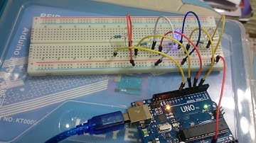 Arduino練習-LED來回連續閃爍