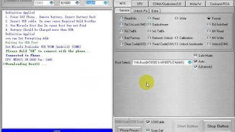 a065 Stuck On logo Solved with miracle box and key