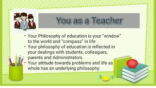 CHAPTER 8 LESSON 2 FORMULATING PHILOSOPHY OF EDUCATION