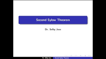 Group Theory Lecture 6: Second Sylow Theorem