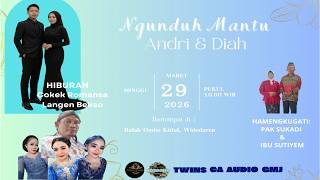 Live Wedding Andri & Diah || Romansa Cokek