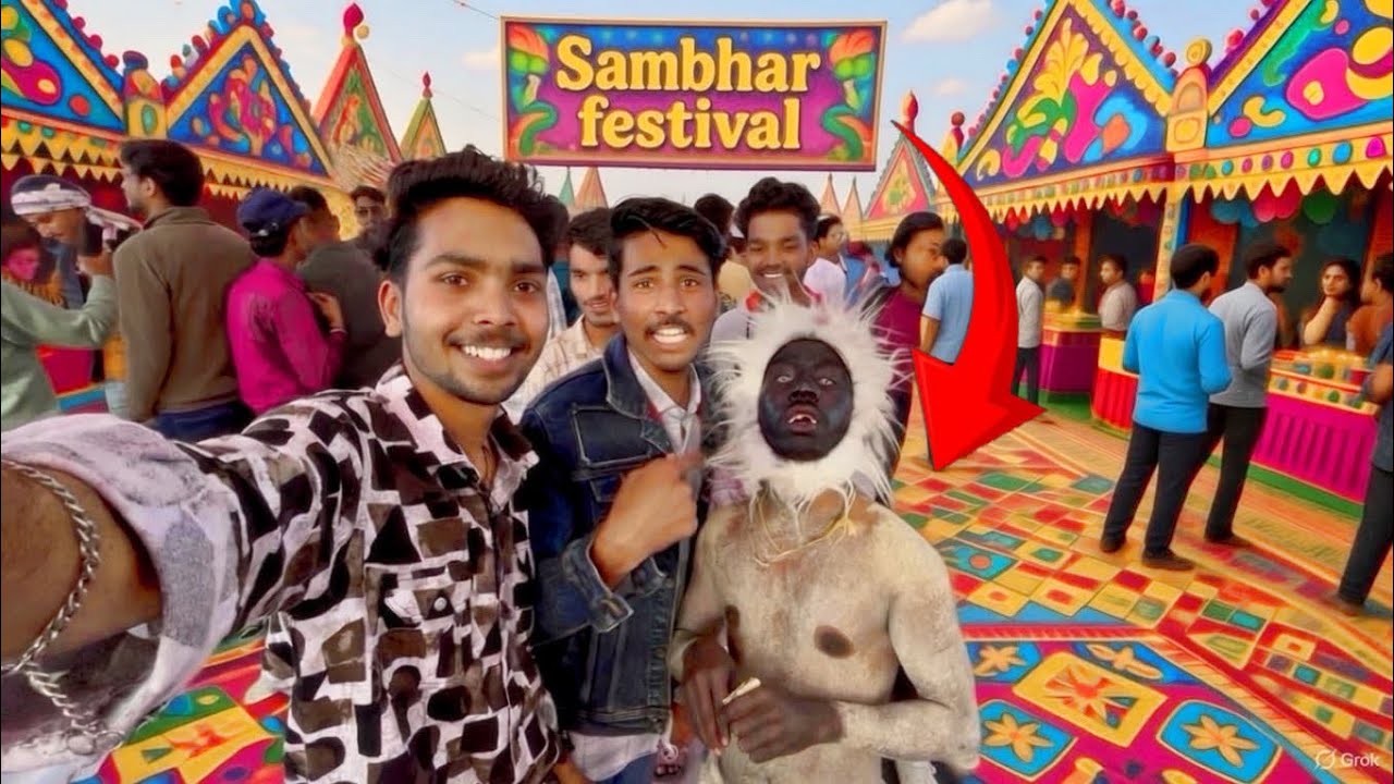 Sambhar Festival Kya Dekh Liya 😱😣|| सांभर फेस्टिवल भ्रमण 😜 