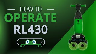 Best Budget Compact Floor Scrubber - RL430 Operation & Maintenance Demo