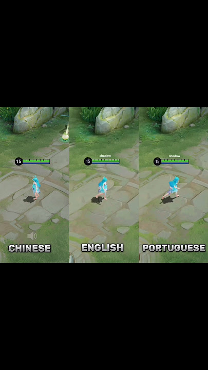 Dolia's voice in different language. #honorofkings