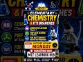 🧪 Elementary Chemistry &amp; Its Branches | Complete Lecture Coming Monday | PMF MLT