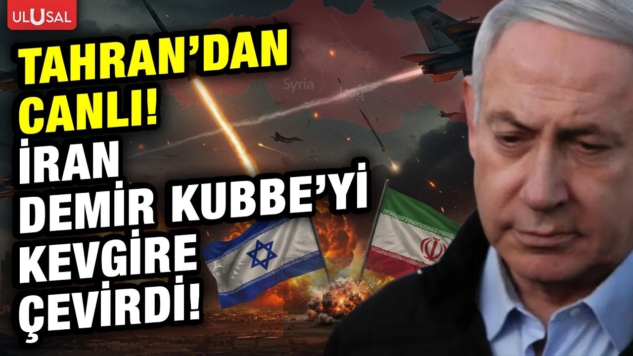 Tel Aviv'de sirenler çalıyor! İran Demir Kubbe'yi kevgire çevirdi! | Özel Yayın | 3 Mart 2026 #CANLI