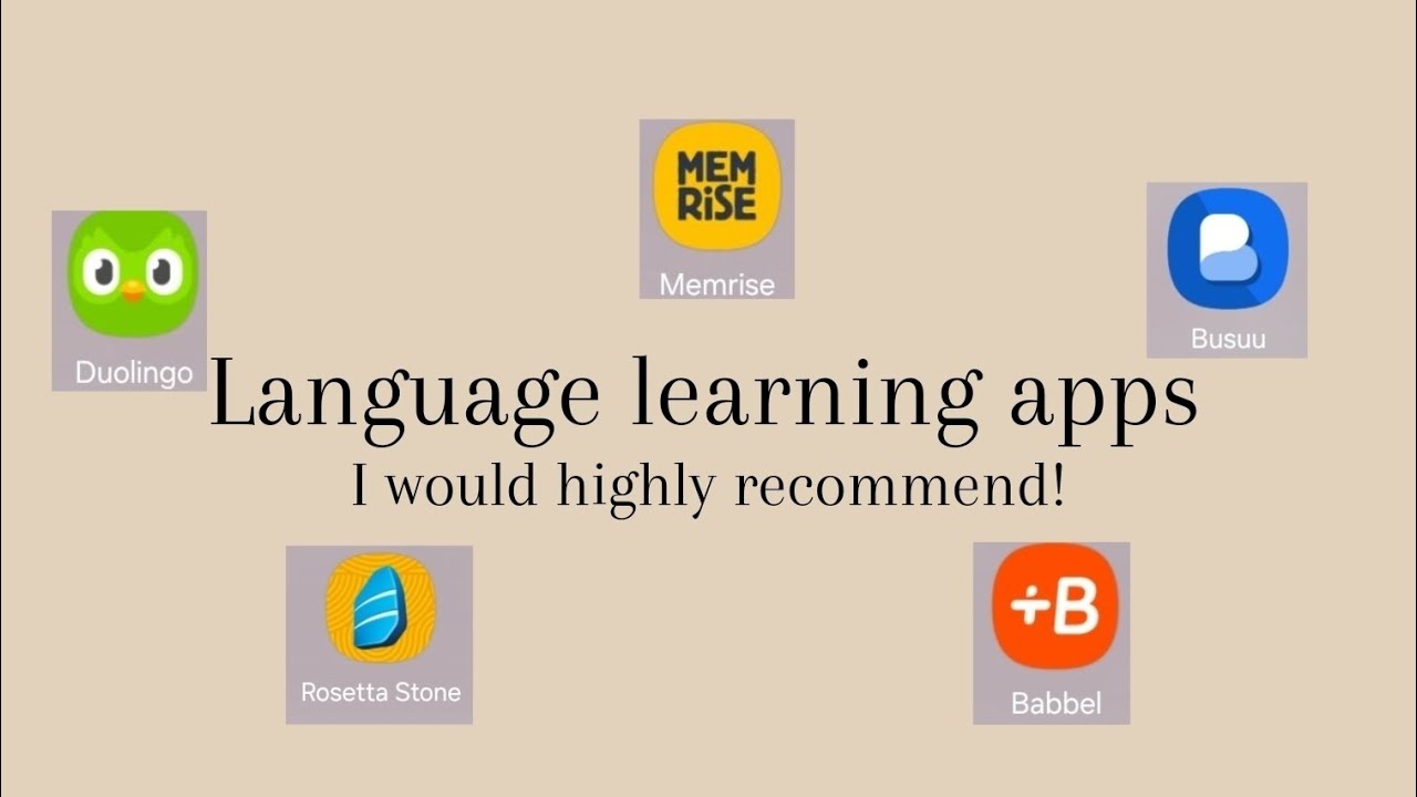 Language learning apps - YouTube