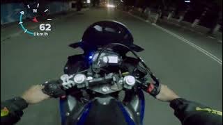 Test ride & Top speed  Yamaha R25 Standar warmindo, sepelan apa si 250cc terpelan di kelasnya