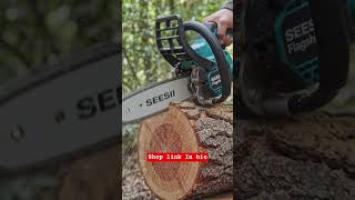 Best Electric SEESII Flagship 8-Inch Cordless Mini Chainsaw #toolreview #woodworking