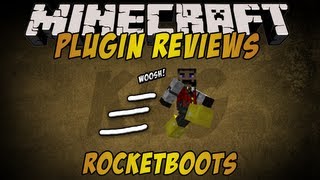 Minecraft: Rocket Boots V0.9.1 Plugin for CraftBukkit
