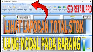 APLIKASI KASIR LIHAT LAPORAN STOK BARANG DAN MODAL KESELURUHAN BARANG DI TOKO screenshot 5