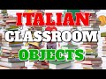 Italian Classroom Objects Music Video for Kids Education | Basic Italian Learning with Mr Oopy