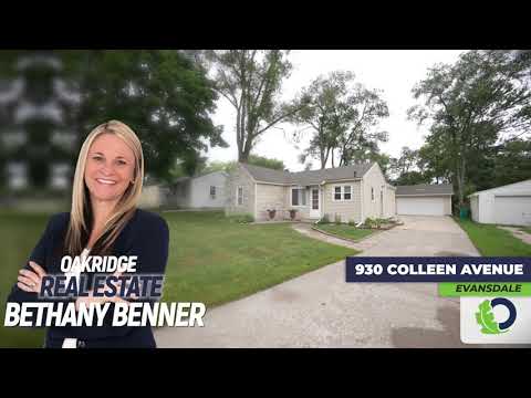 930 Colleen Ave., Evansdale, IA home video tour