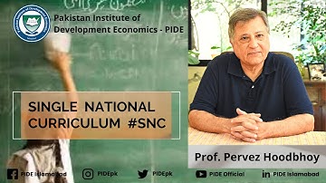 Single National Curriculum l SNC l PIDE P&R