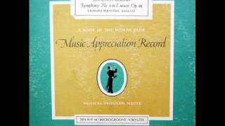 Brahms / Leonard Bernstein, 1957: An Analysis of Brahms' Symphony No. 4 in E minor, Op. 98