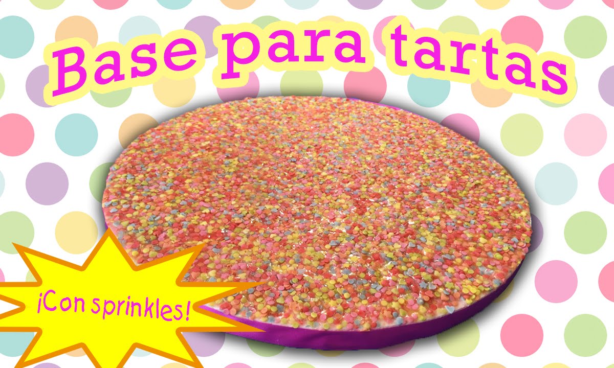 BANDEJA decorada con SPRINKLES manualidades de animales