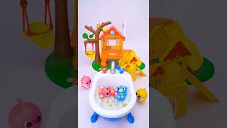 Pinkfong & Baby Shark Singing Swimming Bubble Maker Unboxing and Review ASMR Video #toys #babyshark