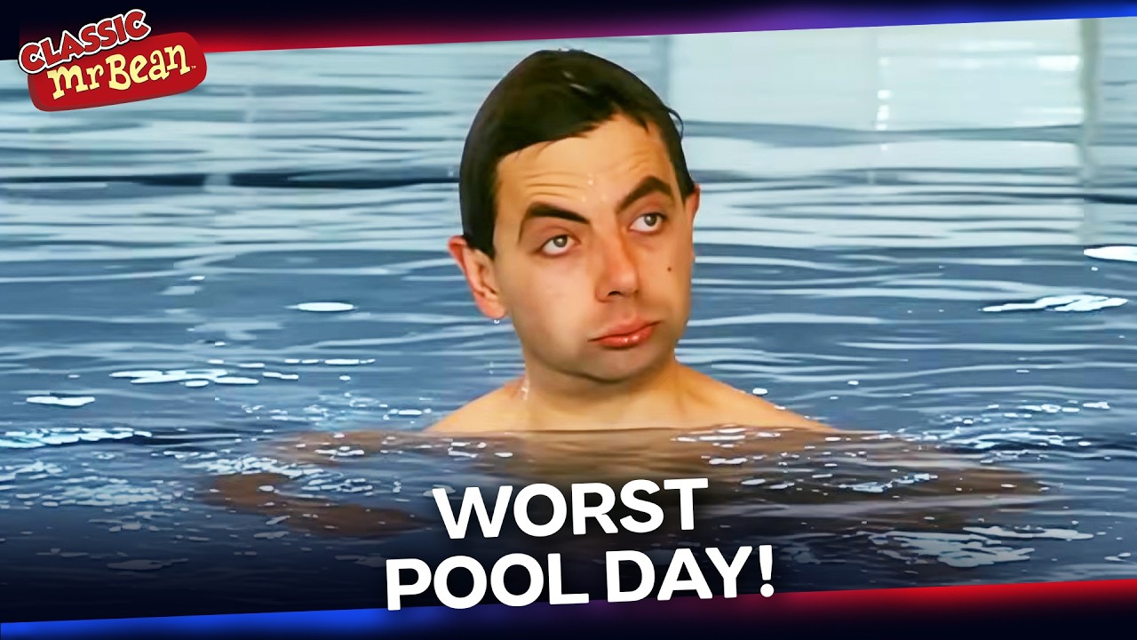 ⁣Bean's Most Embarrassing Day at the Swimming Pool | Classic Mr Bean