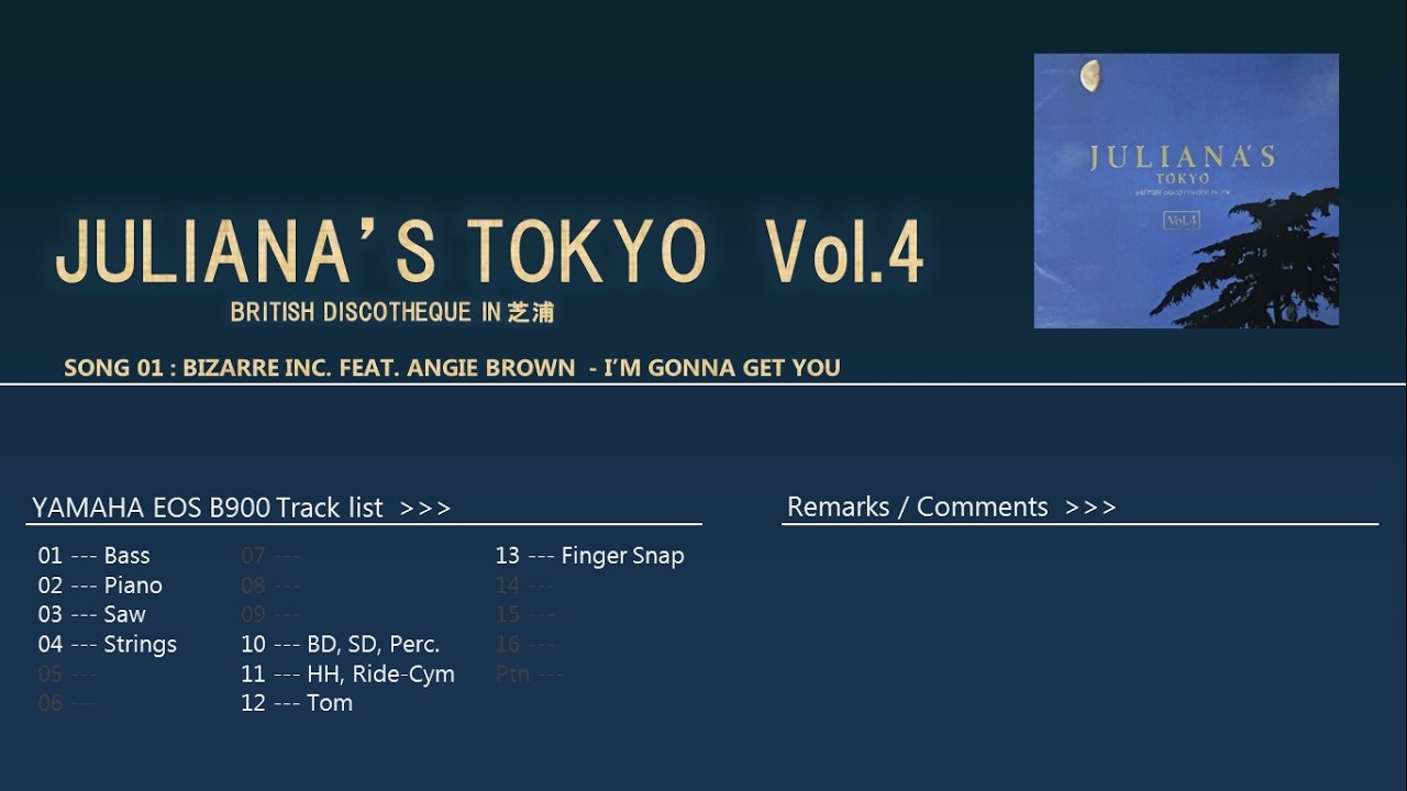 Cover] JULIANA'S TOKYO - CD Series Vol.4 - YouTube
