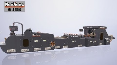 HD-330 Roll Fed Square Bottom Paper Bag Making Machine