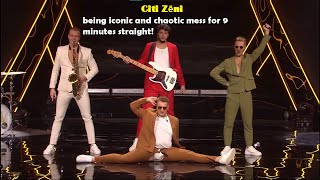 Citi Zēni being iconic and chaotic mess for 9 minutes straight!