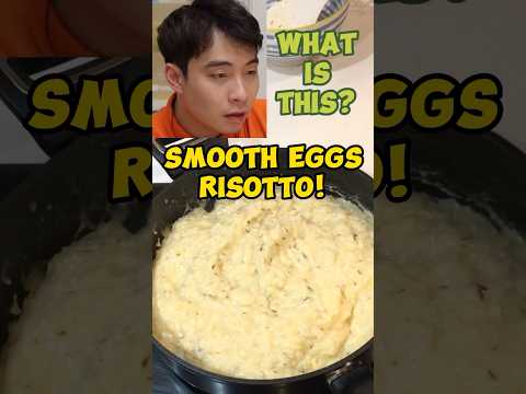 Predicting Uncle Roger Reactions to this Smooth Eggs Risotto #shorts